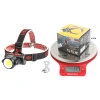 Cross-border double-sided headlamp, mini led strong light head lamp, rechargeable diffused light cob headlamp, outdoor night fishing lamp Specification image